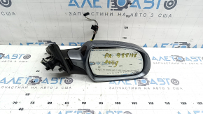 Зеркало боковое правое в сборе Audi A4 B8 08-16 12+2 пинов, память, поворотник, автозатемнение, BSM, серебро
