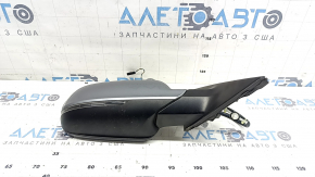 Зеркало боковое правое в сборе Audi A4 B8 08-16 12+2 пинов, память, поворотник, автозатемнение, BSM, серебро