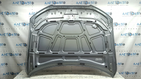 Capotă Audi A4 B8 13-16, rest oțel, argintiu LX7P, coroziune, capăt
