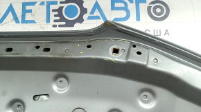 Capotă Audi A4 B8 13-16, rest oțel, argintiu LX7P, coroziune, capăt