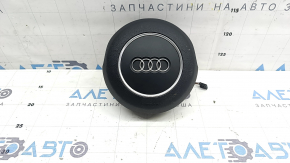 Подушка безопасности airbag в руль водительская Audi A4 B8 13-16 рест, под 3 спицы, черная,