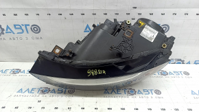 Фара передняя левая в сборе Audi A4 B8 13-16 рест ксенон led, под полировку, царапины, желтит led