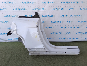 Prag metalic, dreapta, Ford Mustang mk6 15-23 coupe, tăiat cu ferăstrăul, alb, cu denivelări