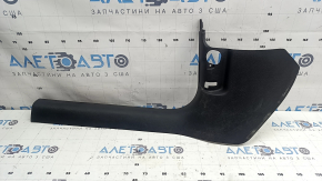 Ornament prag interior ușă, stânga față, Audi A4 B8 08-16 sedan, negru, uzat