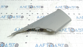 Ornament stâlp spate stânga pentru Audi A4 B8 13-16 rest sedan, gri deschis, curățabil chimic