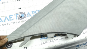 Ornament stâlp spate stânga pentru Audi A4 B8 13-16 rest sedan, gri deschis, curățabil chimic