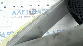 Накладка задней форточки правая Audi A4 B8 13-16 рест седан, светло серый, под химчистку