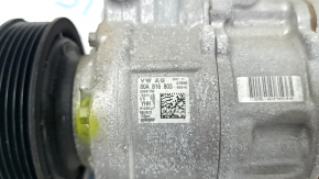 Компрессор кондиционера Audi Q5 80A 18-20 2.0T, скол на шкиве