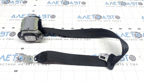 Centură de siguranță spate dreapta cu acționare pentru Audi A4 B8 08-16, neagră, finisată