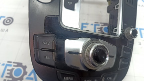 Capac schimbător de viteze pentru Audi A4 B8 13-16, suport sub start/stop cu control media, zgârieturi