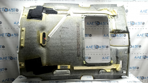 Обшивка потолка Audi A4 B8 13-16 рест, седан, под люк, серая, заломы, под чистку