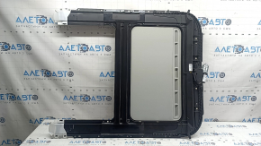 Ansamblu trapă Audi A4 B8 08-16 sedan, cortină gri, lipită