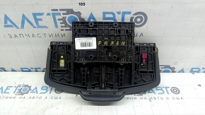 Коленная подпорка пассажирского сиденья в сборе BMW X3 G01 18-21 кожзам черный, с подогревом