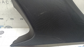 Ornament stâlp spate în spatele geamului dreapta BMW X3 G01 18-24 negru, zgârieturi