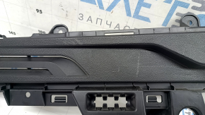 Ghidaj cortină portbagaj dreapta BMW X3 G01 18-24 negru, uzat
