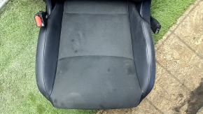 Водительское сиденье Nissan Ariya 23-26 с airbag, электрическое, подогрев, кожзам черный с вставкой алькантары
