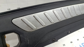 Ornamente portbagaj BMW X3 G01 18-24, negre, inserții cromate, cu dopuri, zgârieturi