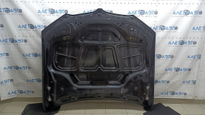 Капот голый BMW X3 G01 X4 G02 18-24 алюминий, графит A90M, замят