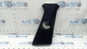 Ornament stâlp central dreapta sus, BMW X3 G01 18-24, negru, zgâriat