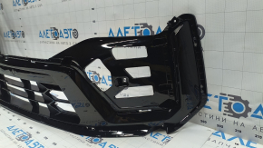 Grilă inferioară bara față Kia Sorento 21-26 HEV, PHEV negru lucios pentru radar, proiectoare de ceață și senzori de parcare cu suporturi