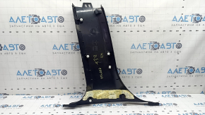 Ornament stâlp central dreapta jos BMW X3 G01 18-24 negru, zgârieturi