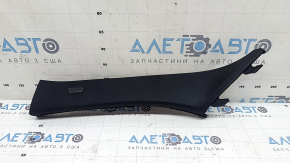 Ornament stâlp față stânga sus BMW X3 G01 18-24 negru, cu dop, zgârieturi
