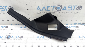Ornament prag ușă, interior spate stânga BMW X3 G01 18-24, negru, zgârieturi