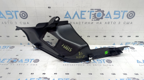 Ornament prag ușă, interior spate stânga BMW X3 G01 18-24, negru, zgârieturi