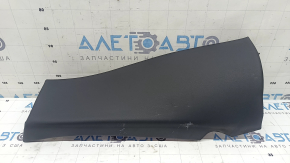 Ornamente laterale banchetă spate, stânga, BMW X3 G01 18-21, imitație de piele, negru, lovituri
