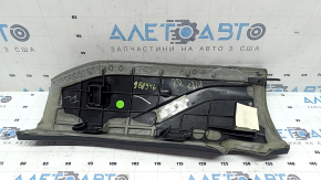 Боковая накладка задних сидений правая BMW X3 G01 18-21 кожзам, черная, вмятины