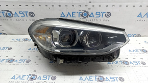 Фара передняя правая в сборе BMW X3 G01 18-21 галоген+LED, с креплением