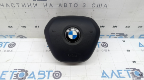 Подушка безопасности airbag в руль водительская BMW X3 G01 18-24 черная тип 1, ржавый пирапатрон
