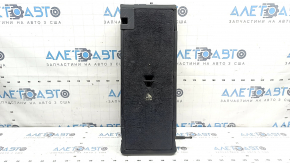 Spătar banchetă spate, al doilea rând, central, BMW X3 G01 18-21, imitație de piele neagră, cu cotieră, curățabil chimic