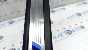 Set ornamente prag exterior pentru BMW X3 G01 18-21, 2 buc., cromate, inscripție M, zgârieturi, denivelări