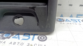 Ornament consolă centrală spate BMW X3 G01 18-21 negru, cu deflector, zgârieturi