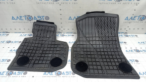 Комплект ковриков салона резина BMW X3 G01 18-21 черный, X3