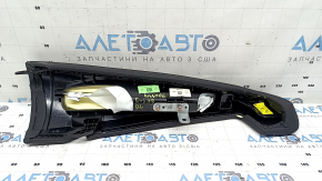 Airbag banchetă spate stânga BMW X5 G05 19-23 piele neagră, pliabilă