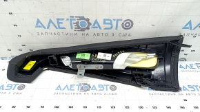 Airbag scaun spate dreapta BMW X5 G05 19-23 piele neagră, pliabilă