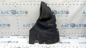 Apărătoarea de noroi față dreapta, partea inferioară, BMW X5 G05 19-25, este îndoită și ruptă