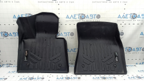 Комплект ковриков салона резина BMW X5 G05 19-24 черная под 2 ряда