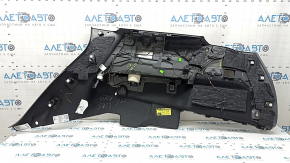 Ornament arc stânga Mercedes X167 GLS 450 20-26 gri închis, cotiera piele bej, zgârieturi, uzate, îndoite, ghidaj și suport rupte