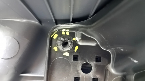 Ornament arc stânga Mercedes X167 GLS 450 20-26 gri închis, cotiera piele bej, zgârieturi, uzate, îndoite, ghidaj și suport rupte
