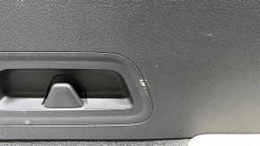 Ornament arc stânga Mercedes X167 GLS 450 20-26 gri închis, cotiera piele bej, zgârieturi, uzate, îndoite, ghidaj și suport rupte