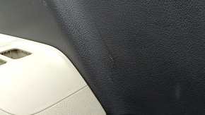 Ornament arc stânga Mercedes X167 GLS 450 20-26 gri închis, cotiera piele bej, zgârieturi, uzate, îndoite, ghidaj și suport rupte