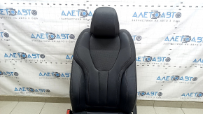 Водительское сиденье BMW X5 G05 19-22 с airbag, электрическое, подогрев, память, Sport, кожа черная SCHWARZ