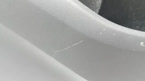 Ornamente ușă, placă spate stânga, Mercedes X167 GLS 450 20-26, gri închis, inserție și cotieră, piele bej, mulaj sub lemn închis Burmester, sub scaun, zgârieturi, lovituri