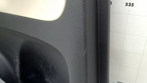 Ornamente ușă, placă spate stânga, Mercedes X167 GLS 450 20-26, gri închis, inserție și cotieră, piele bej, mulaj sub lemn închis Burmester, sub scaun, zgârieturi, lovituri