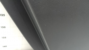 Ornamente ușă, placă spate stânga, Mercedes X167 GLS 450 20-26, gri închis, inserție și cotieră, piele bej, mulaj sub lemn închis Burmester, sub scaun, zgârieturi, lovituri