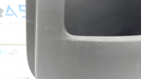 Ornamente ușă, placă spate dreapta, Mercedes X167 GLS 450 20-26, gri închis, inserție și cotieră, piele bej, mulaj sub lemn închis Burmester, comenzi sub scaun, zgârieturi