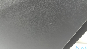Ornamente ușă, placă spate dreapta, Mercedes X167 GLS 450 20-26, gri închis, inserție și cotieră, piele bej, mulaj sub lemn închis Burmester, comenzi sub scaun, zgârieturi